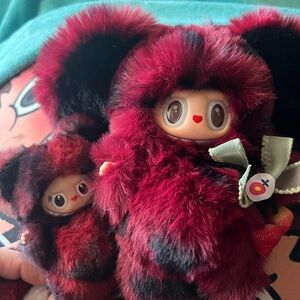 CLEARANCE Authentic Valentine Labubu Duo with Upgraded Eyes and Fur